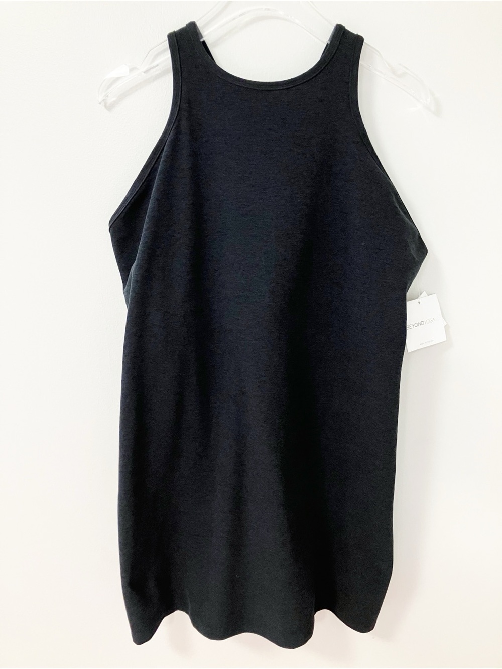 Beyond Yoga | Black Under Lock And Key Dress 4X Athletic Gym Minimalist Sporty